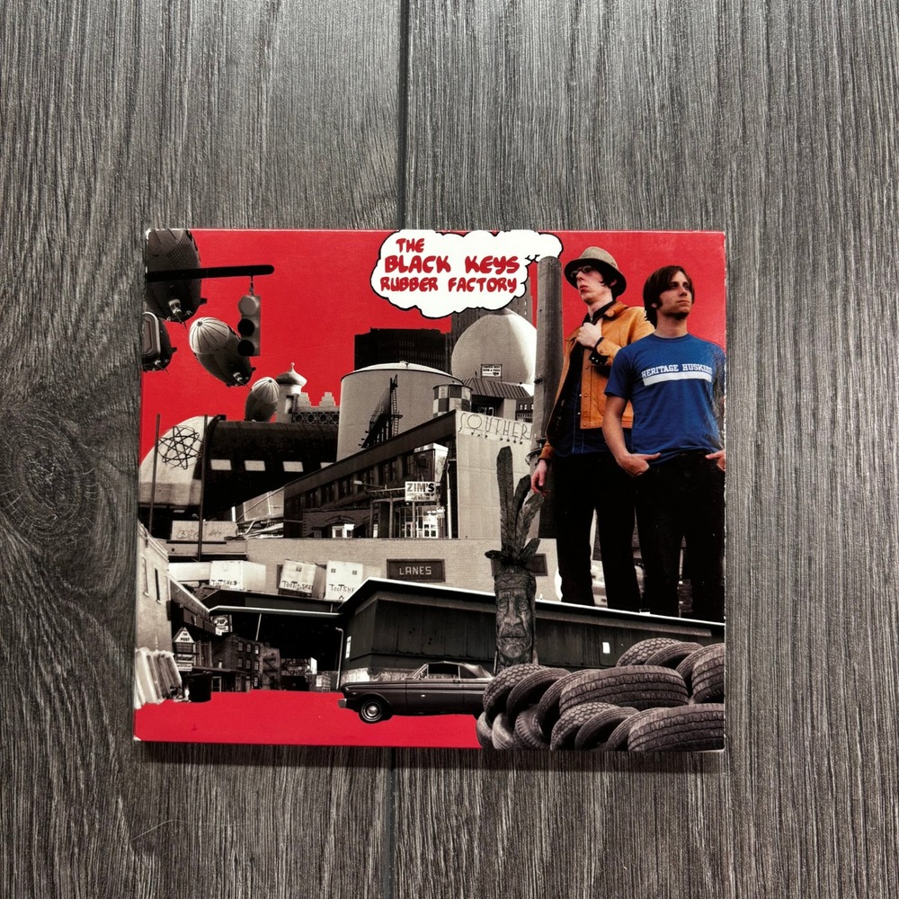 The Black Keys Rubber Factory CD 2004 Fat Possum Records Garage Blues Rock Album